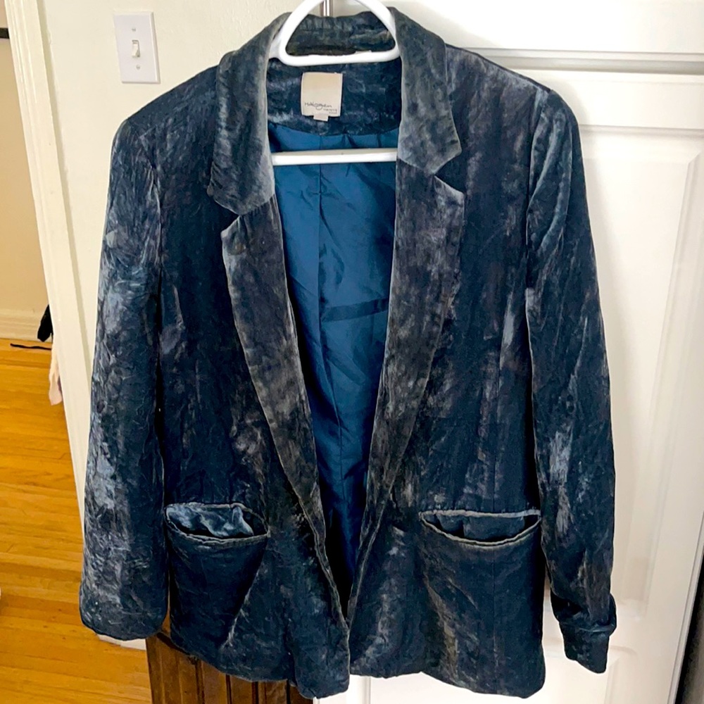 Blazer Velvet Blue